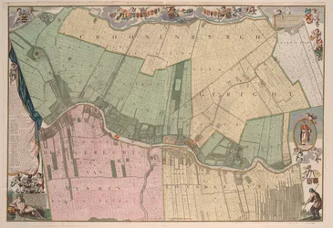 Nouvelle carte de Mynden et de Loosdrecht